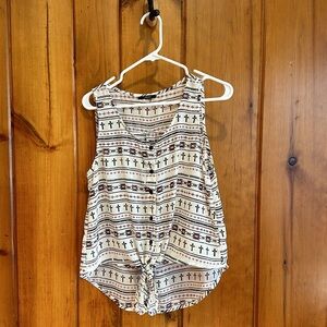 Forever 21 Loose Flowy Top Size M